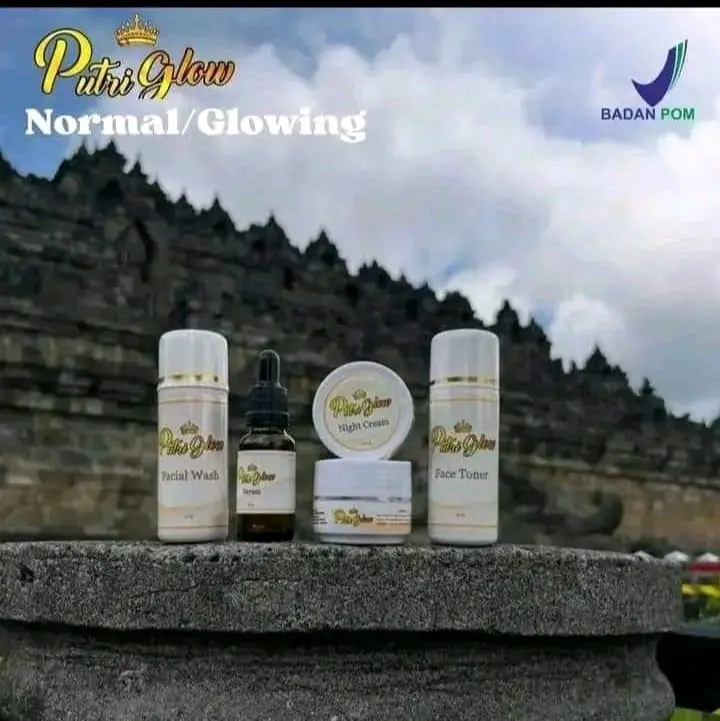 cream Putri glow paket normal / glowing