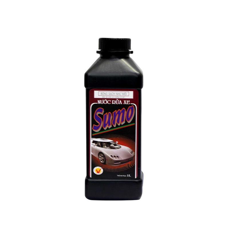  Nước rửa xe đen Sumo 1L-Rửa Xe Chuyên Dụng Bảo Vệ Màu Sơn Chăm Sóc Xe Ô tô Mô tô Tay Ga Gắn Máy Bóng Loáng Như Mới 