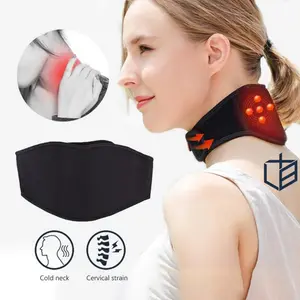 2pc Pemanas Penghangat Terapi Pemijat Leher neck Magnetic Tcare Tourmaline