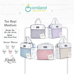 Omiland Alpaca Seris Tas bayi Sedang