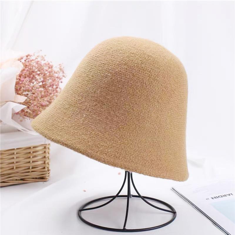 Product Introduction of Mũ Bucket Phong Cách Hàn Quốc Hệ Thống Nhật Bản Làm Cho Khuôn Mặt Trông Nhỏ Hơn Mũ Mặt Nạ Dệt Kim Vải Tuýt Mũ Lưu Vực Nam Hat 8