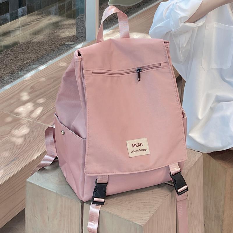 Balo Nữ Đi Học JEM CLOSET Phong Cách Hàn Đựng Vừa Lap Có Nhiều Ngăn Tiện Dụng LEI 6122 Đeo Vai Backpack