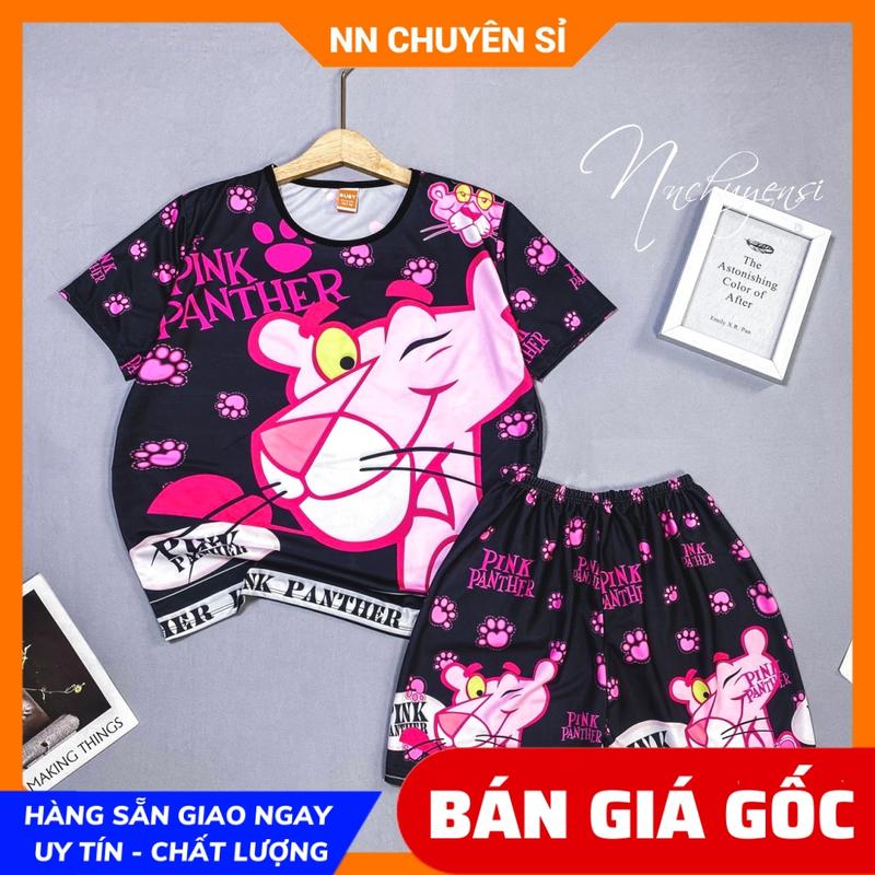 Đồ bộ báo hồng nam nữ size đến 70kg DBRBD