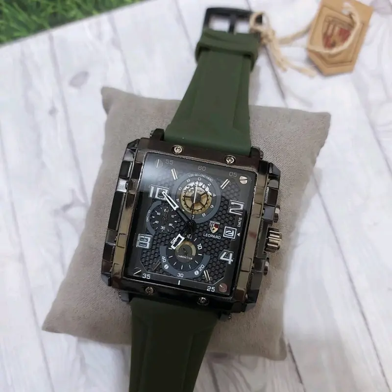 CHRONO AKTIF JAM TANGAN PRIA COWOK ORIGINAL BERGARANSI BRAND LEOPARD DIKIRIM MENGGUNAKAN BOX Watches 5