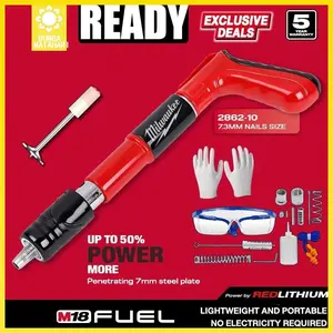 【READY STOCK BISA COD】Paku Beton T500 Mini Stampset Plat Besi Nozzle 7.3mm Kuat