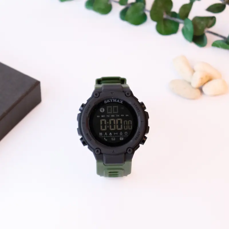 (Studio One) Jam Tangan SKYMAX Original Sport Digital Strap Rubber Water Resist SKY 2026 6