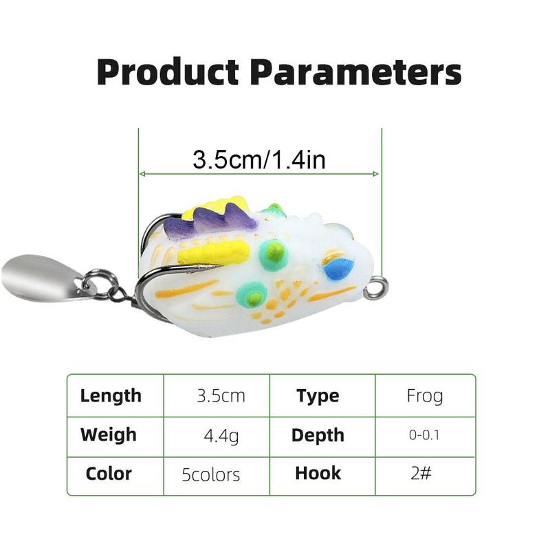 Product Introduction of เหยื่อตกปลา Thunderfrog, หางฟ้าไทย, เหยื่อตะขอลูกค้าดับเบิ้ลแวววาว, เหยื่ออ่อน, ตกปลาคาร์พดำ, 3.5 ซม./4.4 กรัม, Q0N0 0