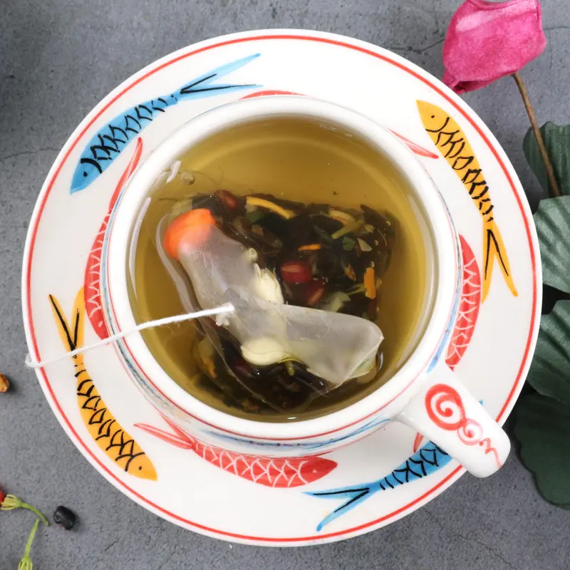 Trà Gạo Lứt Đông Trùng Wise Food 300g, 20 Gói /Hộp 3