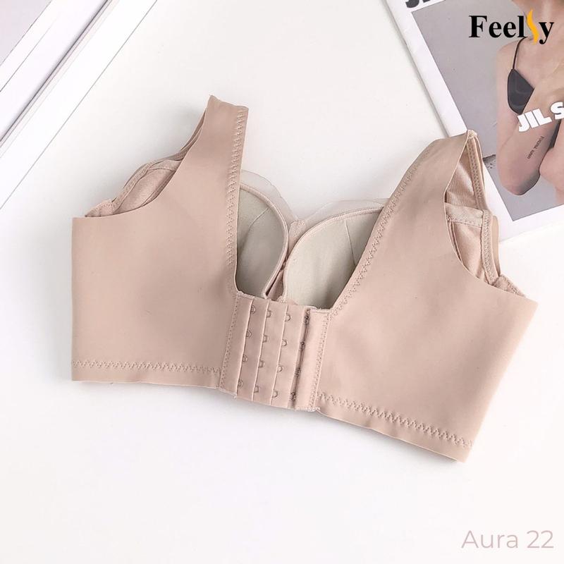 Áo ᵰgực Feelsy Định Hình Không Gọng Bản To AURA 22 8