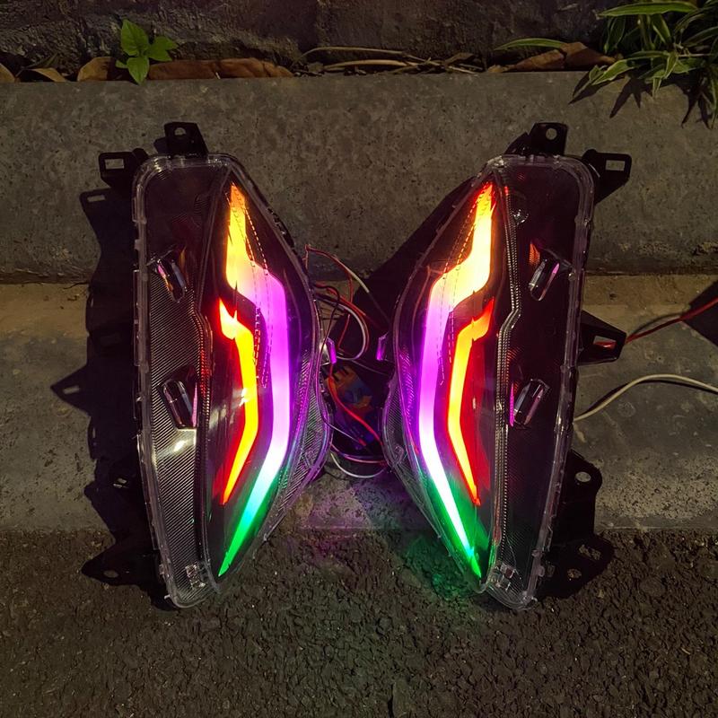 Cụm đèn xi nhan trước audi A11 Pro xe vision các đời