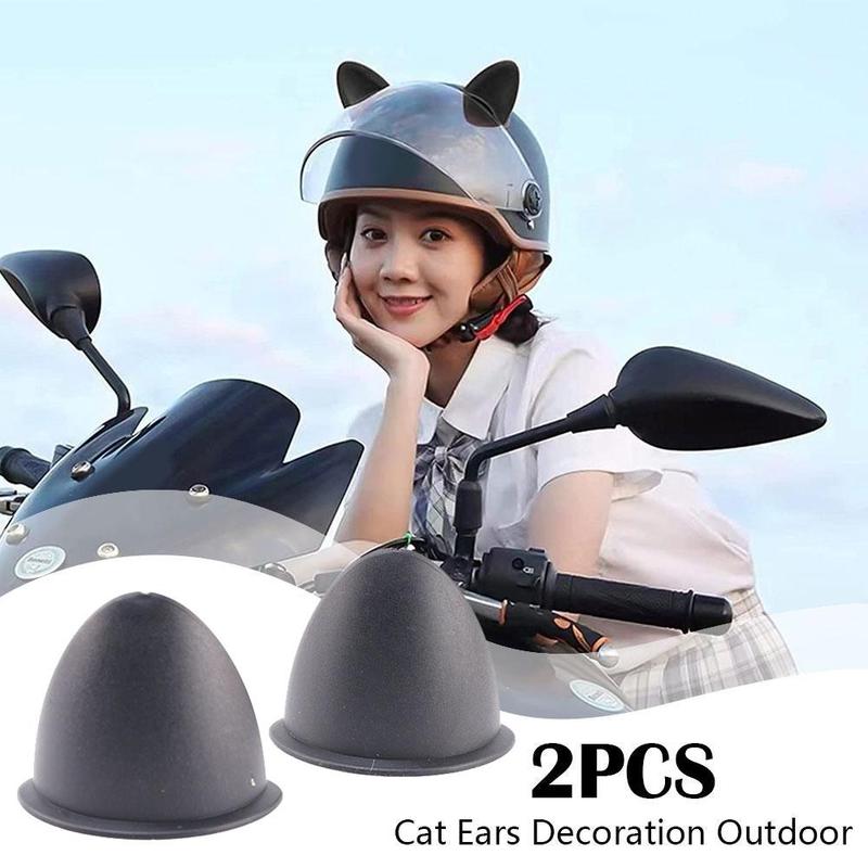 Product Introduction of 2pcs Universal Motorcycle Helmet Cat Ears Decoration Outdoor Sport Devil's Horns Corner Motorcycle Helmet Decoration Accessories 31