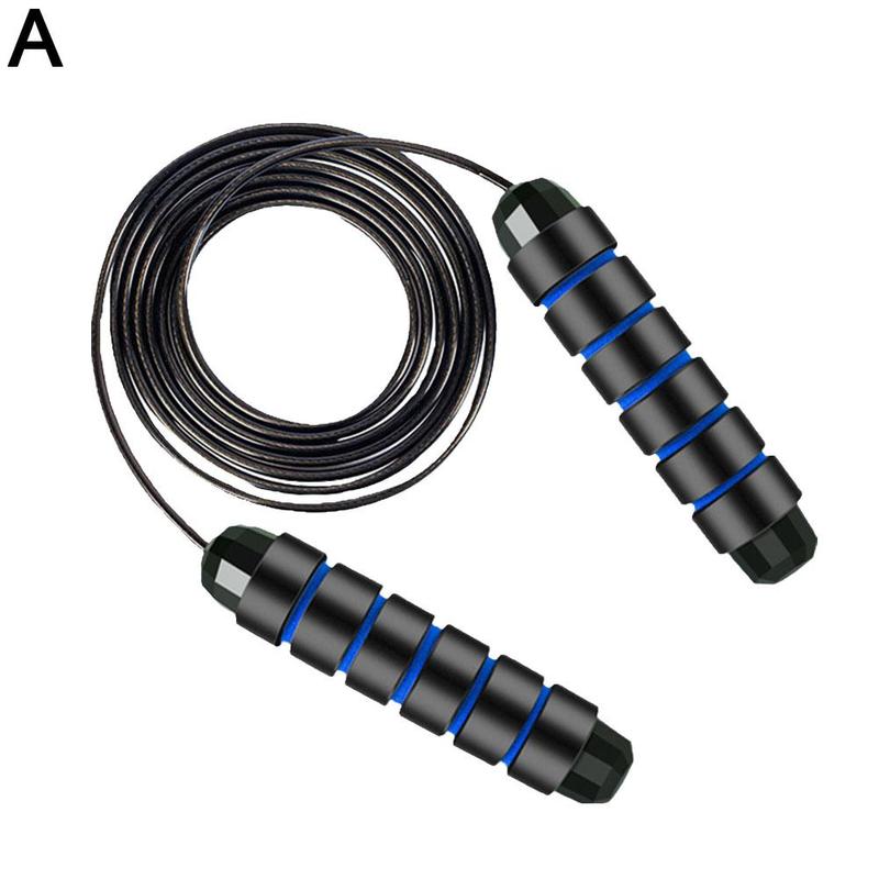 Product Introduction of Skipping Rope Fitness Physical Training Yoga Forged Skipping Bearing Wire Rope Rope Skipping P2V7 25