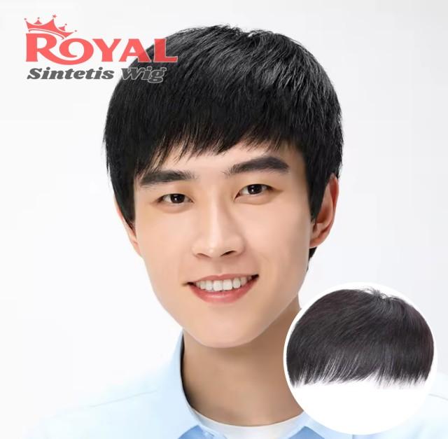 Product Introduction of WIG PRIA PENDEK / TOUPEE TUTUP BOTAK / WIG RAMBUT PENUTUP KEBOTAKAN 1