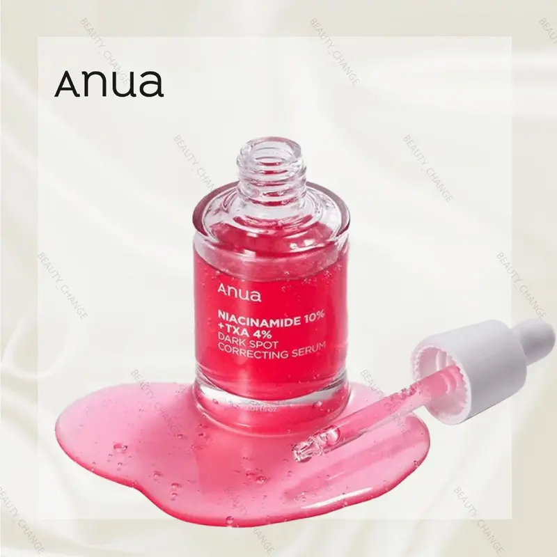 ANUA Niacinamide 10% + TXA 4% Dark Spot Correcting Serum 30ml Korea brightening serum Tranexamic Acid Serum XX251 Mild Secure 4