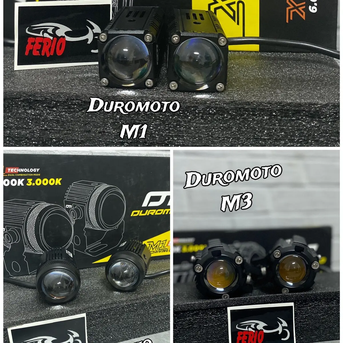 Duromoto Lampu Laser