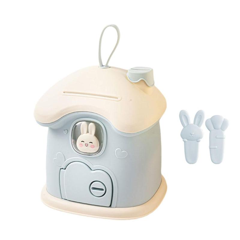 Product Introduction of Cute Cartoon Small House Money Bank Children's Gift Jar Savings B2D1 23