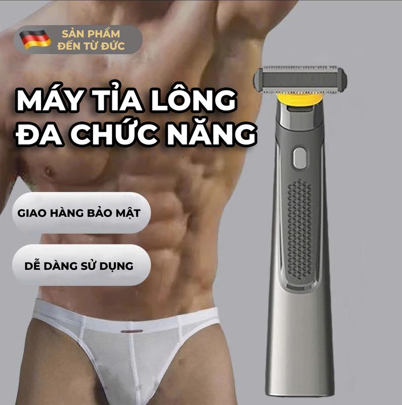 Máy cạo lông đa chức năng mạnh mẽ, vùng nhạy cảm - Vùng kín