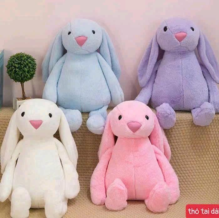 Gấu Thỏ jelly cat size 70cm.85cm khổ vải ( Free ship) Thú nhồi bông.