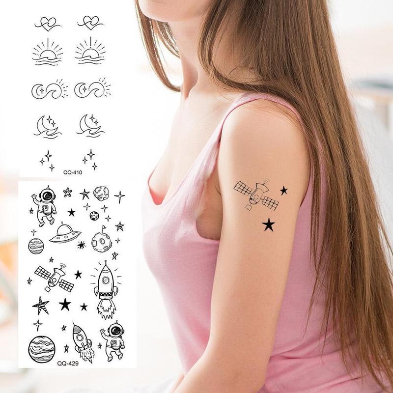 Product Introduction of Temporary Tattoo Stickers - Waterproof Metallic Floral Designs For 3-5 Day Wear 28