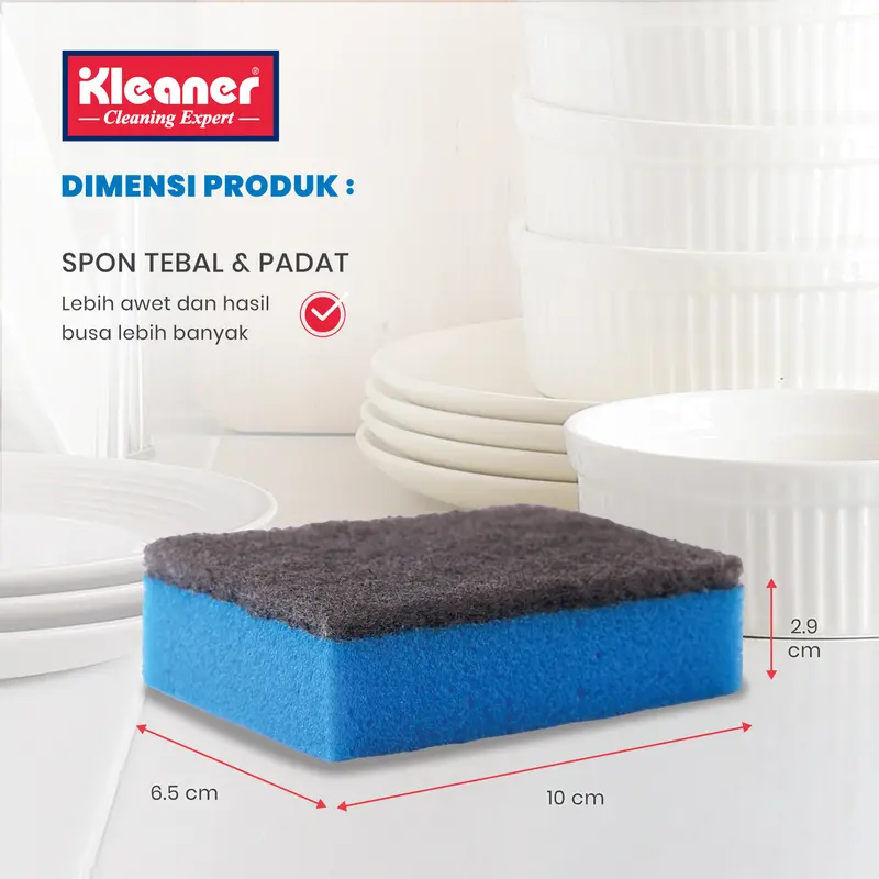 [COD] Kleaner Spons Sabut Cuci Piring 1 pc sponge 2
