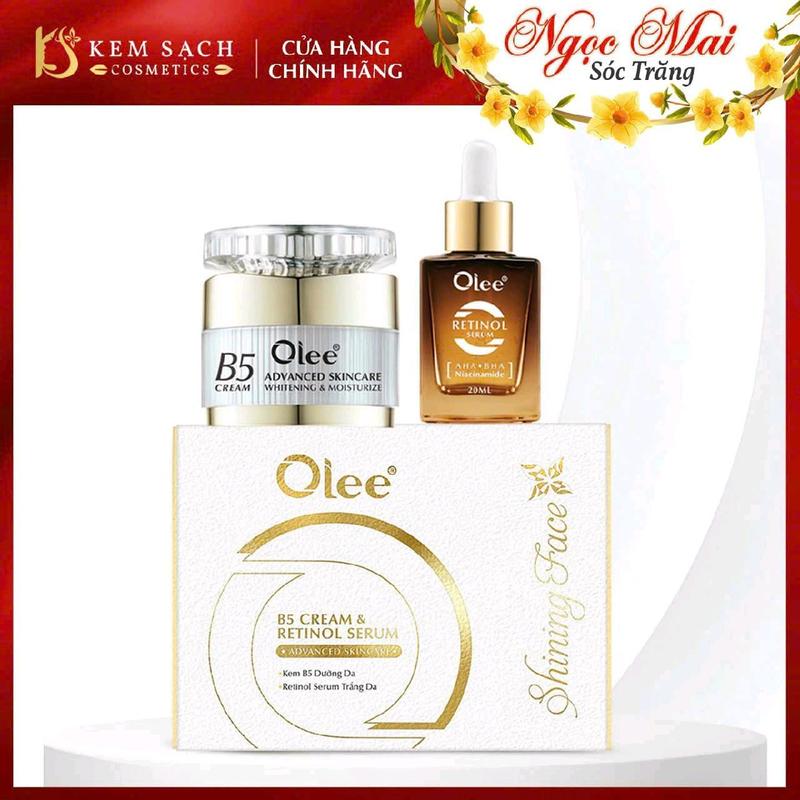 COMBO PEEL RETINOL ( 20ML SERUM PEEL + 30GR KEM DƯỠNG B5 )