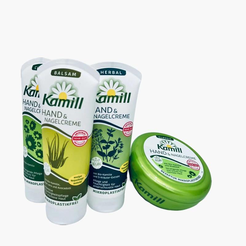 Kem dưỡng da tay móng tay Thảo dược nội địa Đức dưỡng da mềm mịn đều màu và không bết dính tuýp 100ml.