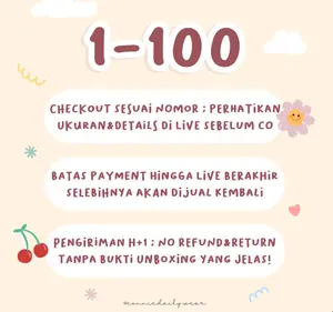 CHECKOUT EONNIEDAILYWEAR NOMOR 1 - 100(B)