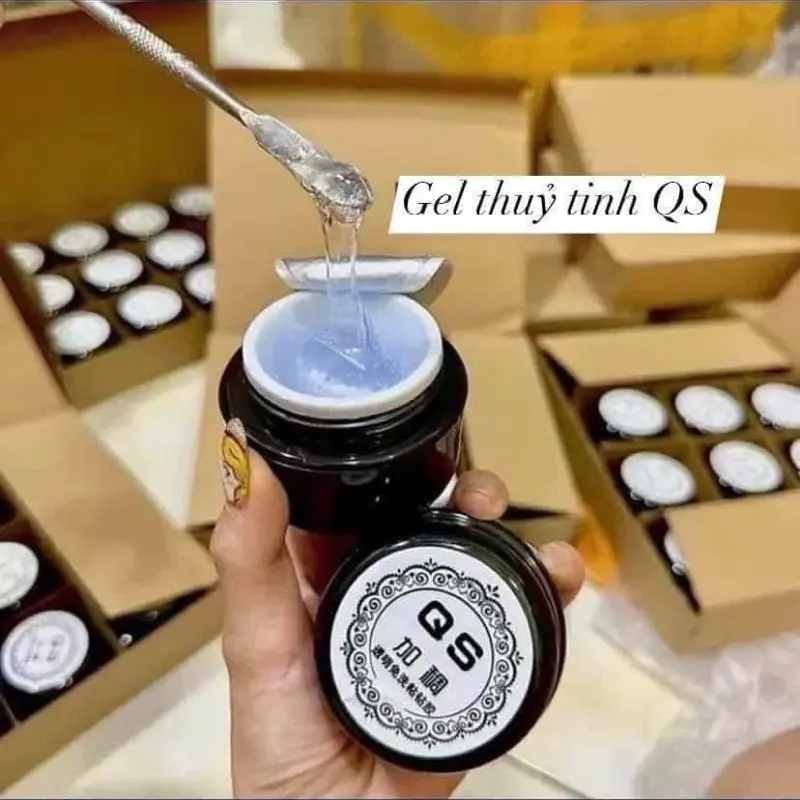 Gel QS vẽ nổi, vẽ thuỷ tinh cánh hoa, cánh bướm siêu êm luôn
