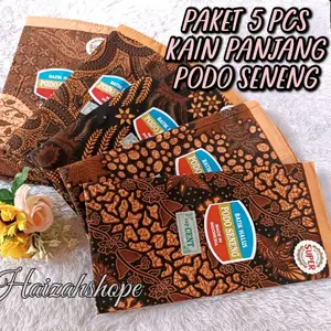 KAIN PANJANG isi 5 pcs SAMPING KEBAT IBU MELAHIRKAN podo seneng