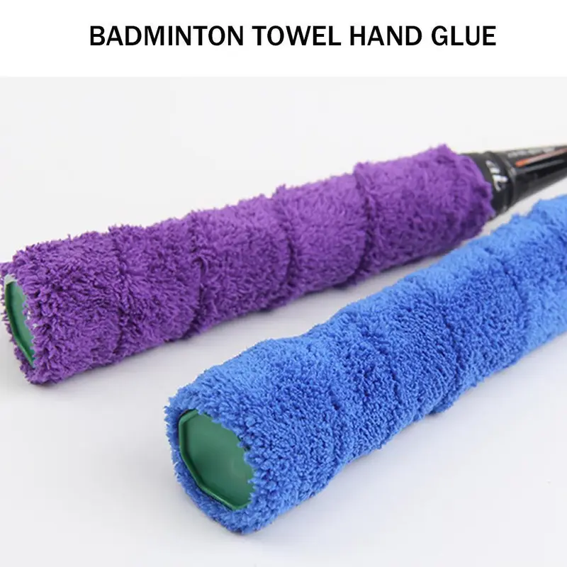 Băng Thấm Mồ Hôi Vợt Cầu Lông, Tay Cầm Khăn Chống Trượt, Chất Liệu Microfiber, Vợt Overgrip, V4B9, Chất Liệu Khăn 7