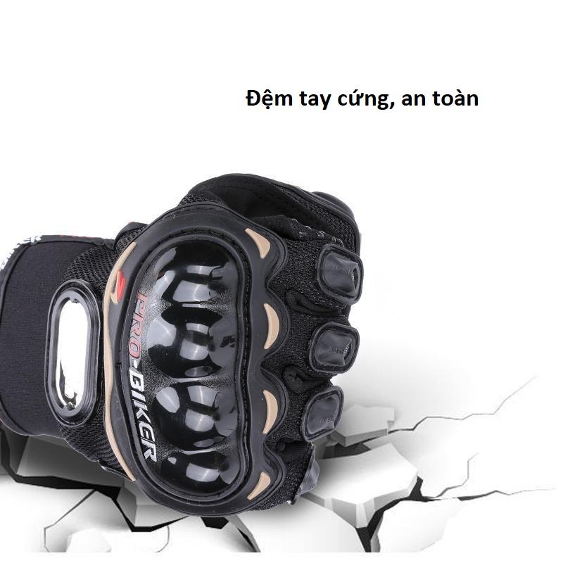 Găng Tay Xe Máy Đi Phượt ProBiker Dài Ngón 8