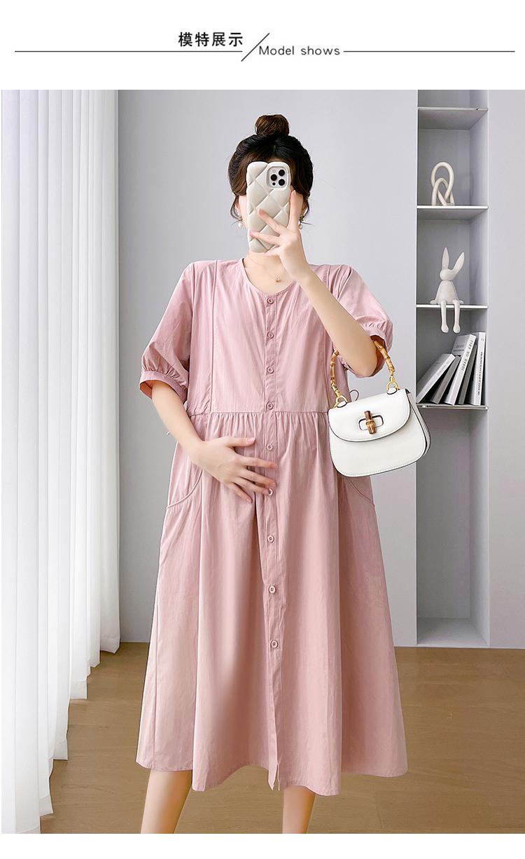Product Introduction of E69041# Pregnant Women Dress Korean Fashion Womens Dresses Stylish Summer Slim New Arrival Casual Dress Dress Pregnant 6