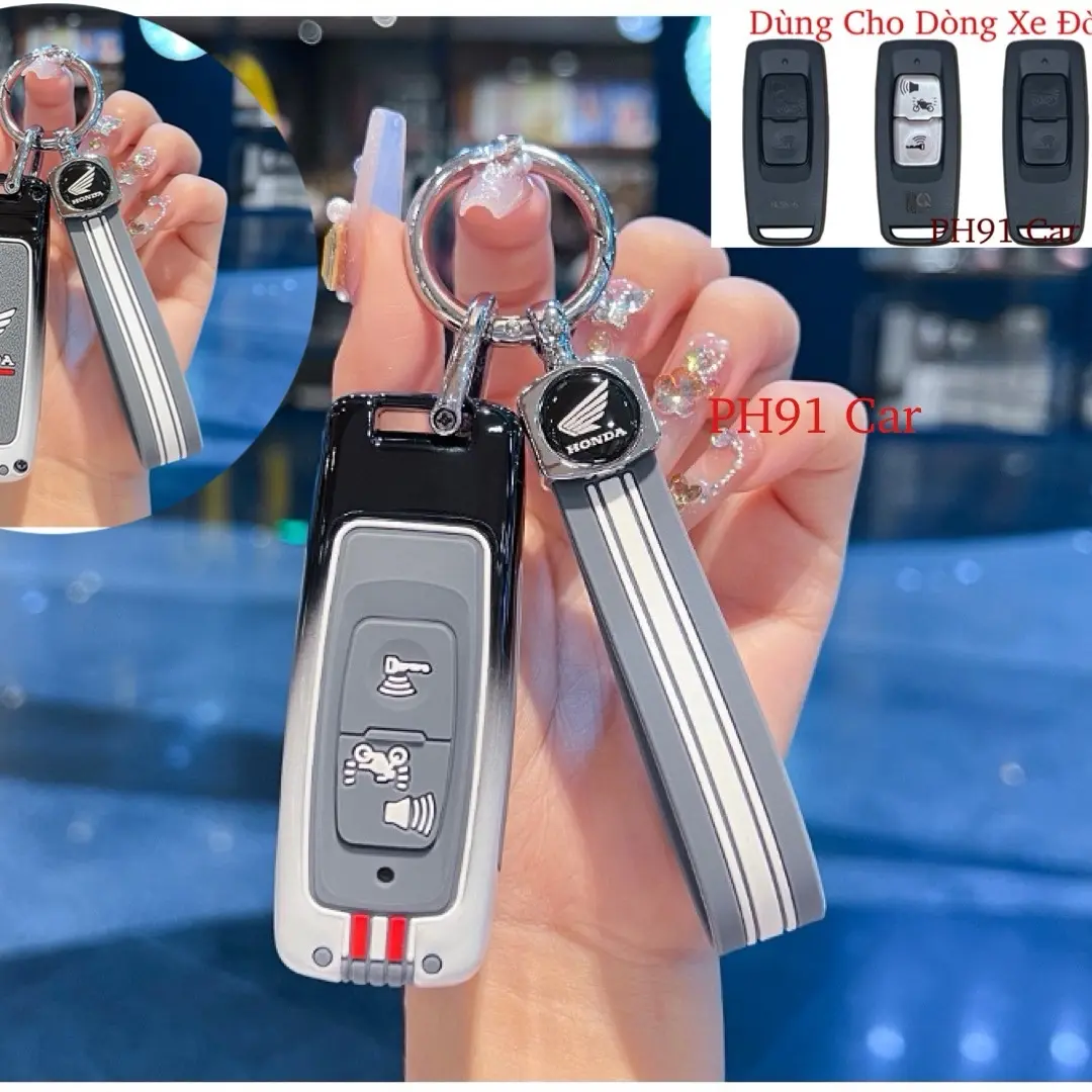 ( Đời Mới) Ốp Kim Lọai Chìa Khoá  SH Mode Sh 125 Sh Sh150 Sh160 Sh350 AB Vario Scoopy Lead Vision Lead  Winner X..  Móc Khóa Móc Khoá op chiakhoasmartkey chiakho at hong minh bocchi a khoa vỏ bọc sh125i