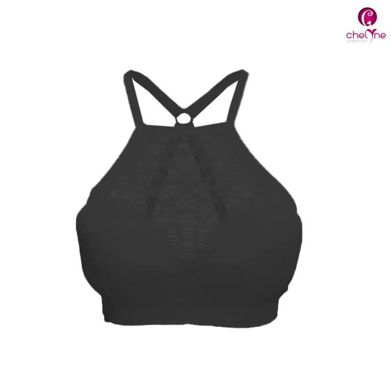 Chelyne BH Bralette TS20 Bahan Rajut Variasi Brukat 3