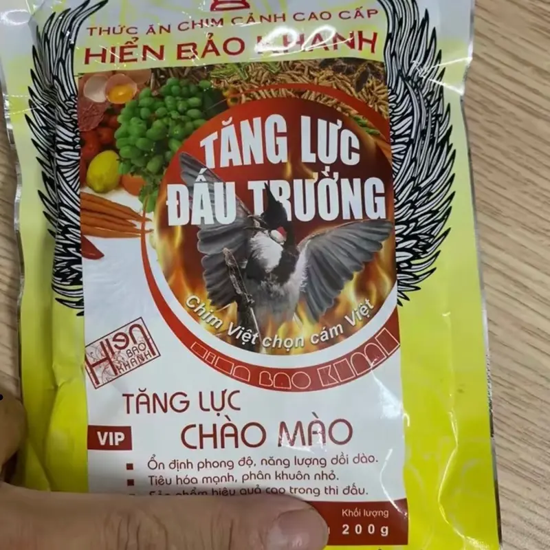 Cám chim HBK - Tăng lực và Bền Lực cho chào mao 2