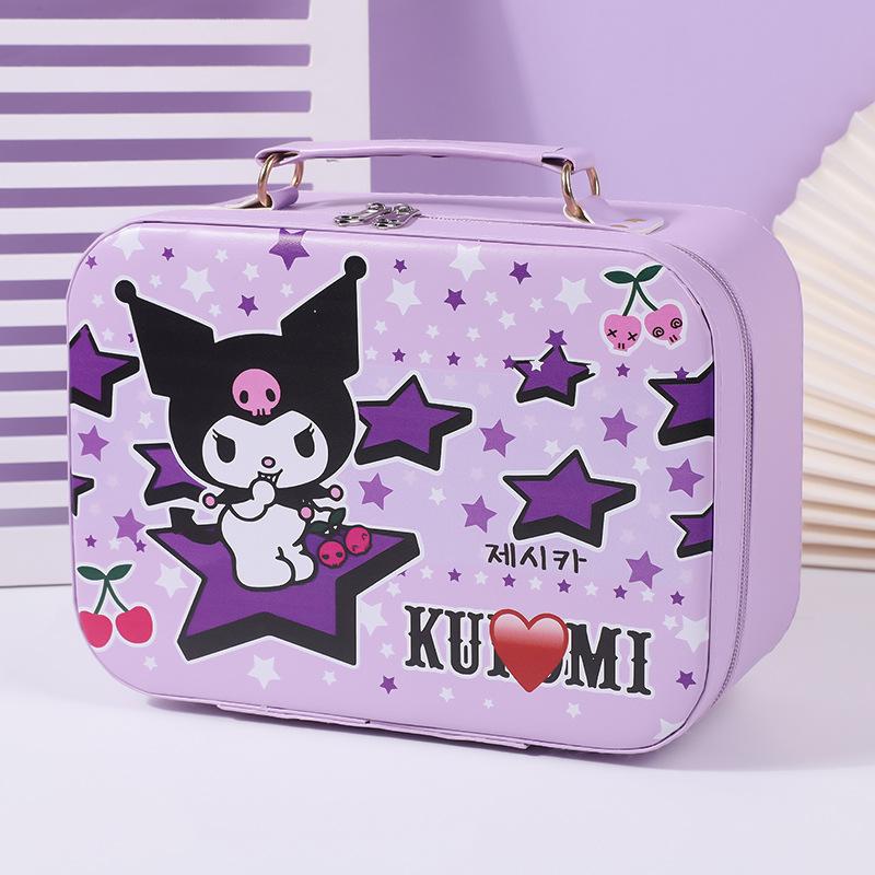 Product Introduction of Túi Đựng Mỹ Phẩm Sanrio Hoạt Hình, Cầm Tay, Dung Tích Lớn, Hộp Đựng Đồ Trang Điểm Cầm Tay, Quà Tặng Cầm Tay, Lưu Trữ Goka, Clow M Bag Nam 9
