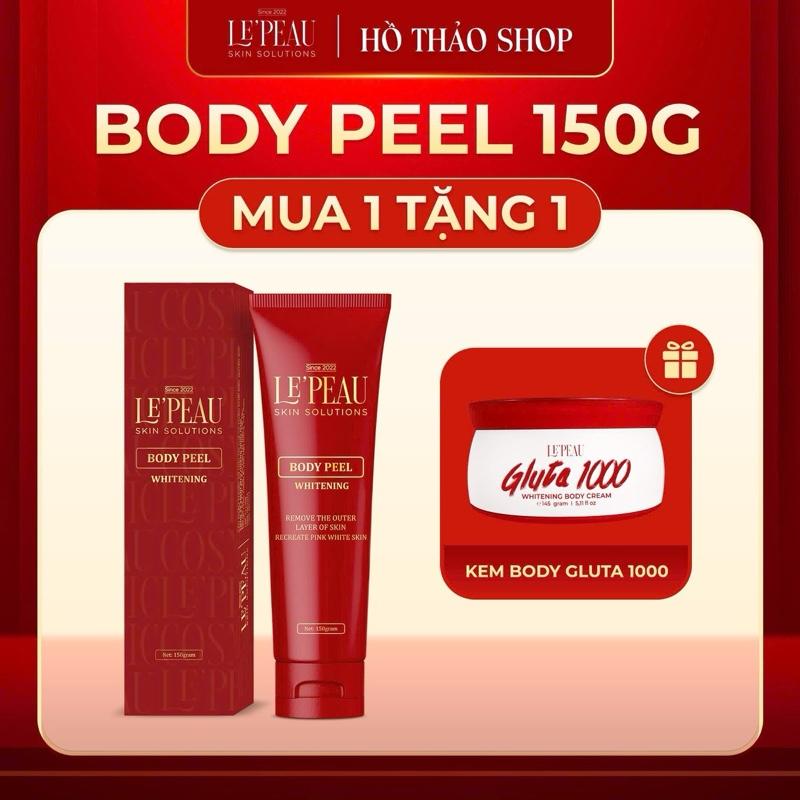 [Mua 1 Tặng 1] Kem peel Da Body Le'peau 150r [ Tặng 1 Kem Dưỡng Gluta 1000]