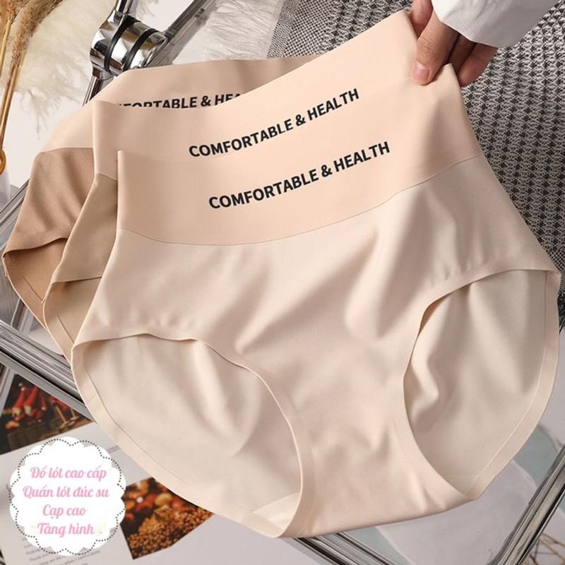 Quần Lót Nữ Đúc Su Cạp Cao Tàng Hình Chữ COMFORTABLE Thể Thao 1045 3