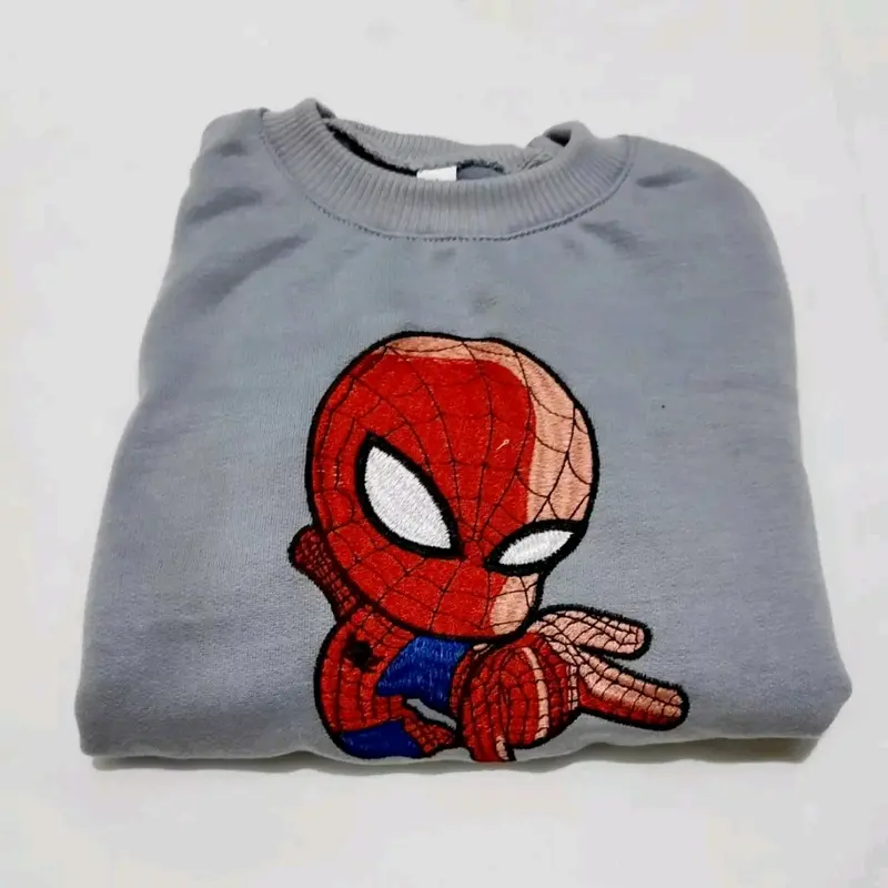 setelan joger spiderman abak laki laki 1-7tahun 4