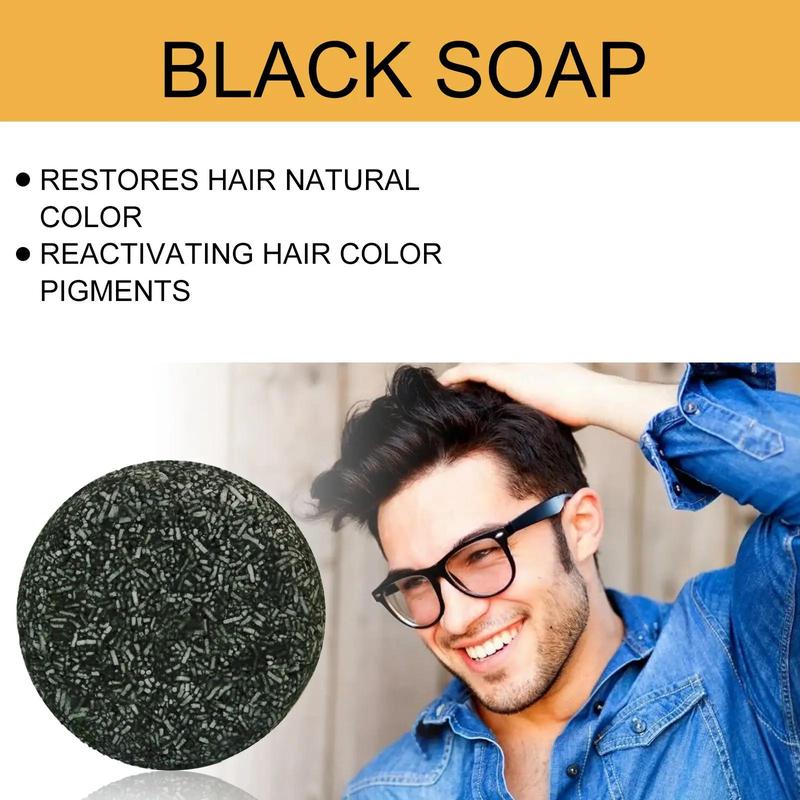 Comfort Hair Cleaning Soap Bar, Scalp Cleaning Haircare Soap Bar for Dense Hair, Hydrating Hair Cleanser Soap, Hair Softener Shampoo Bar Soap 2