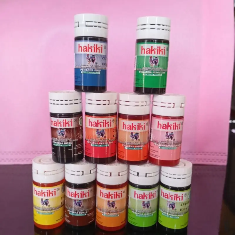 Pewarna Makanan Kue Hakiki / Food Colour Aneka Warna 15 ml