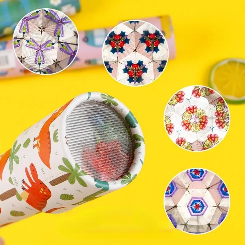 Children's Day of the Kaleidoscope Children's Day Award Multi Diamond Mirror Telescope Pupil Education Experiment Male and Female Small Gift 1