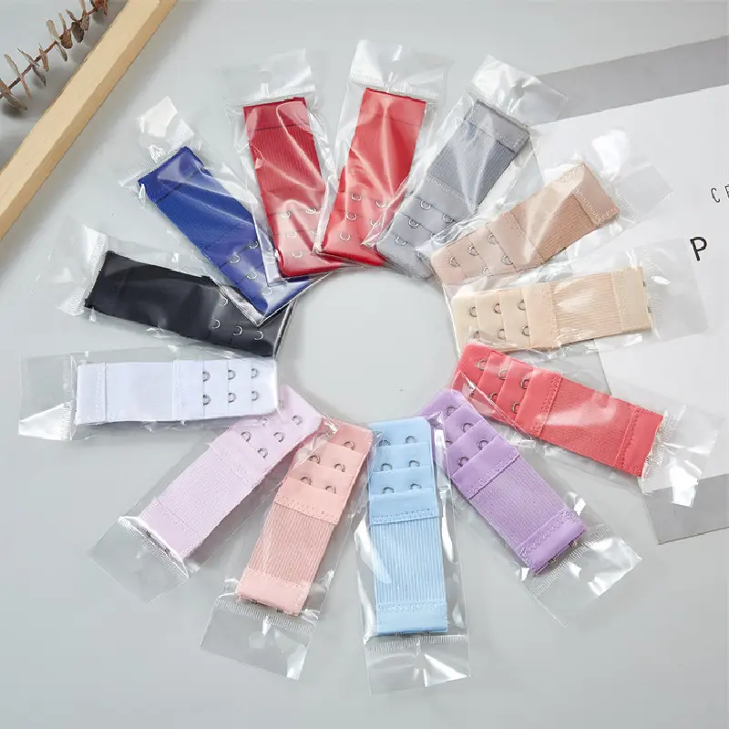1Pcs Women Bra Extenders Extension Underwear Accessories Bra Lengthen Expander 3 Row Buckle Adjustable Hook Intimate Accessories