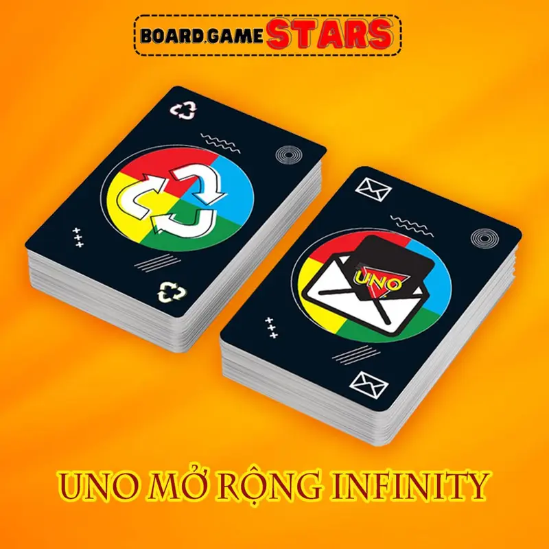 UNO INFINITY (Uno mở rộng) giúp rút gắn thời gian 1 ván chơi-[𝗕𝗼𝗮𝗿𝗱𝗚𝗮𝗺𝗲 𝗦𝗧𝗔𝗥] 1
