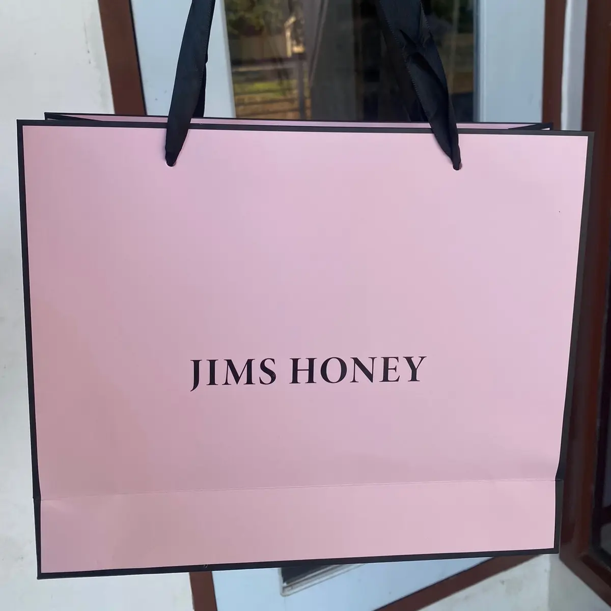 PAPER BAG JIMS HONEY