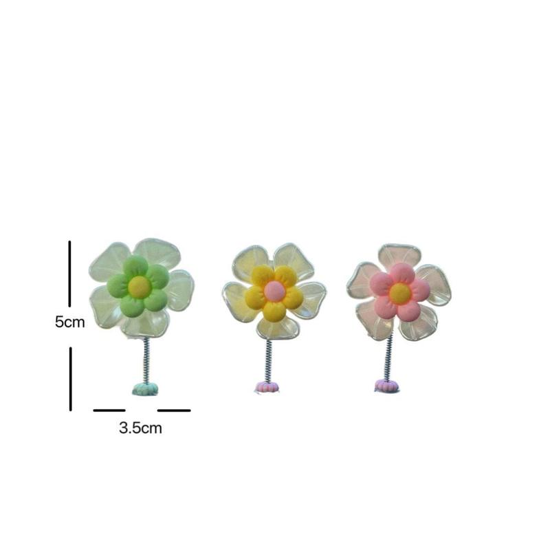 Bông hoa lò xo trang trí nội thất ô tô xe hơi 8