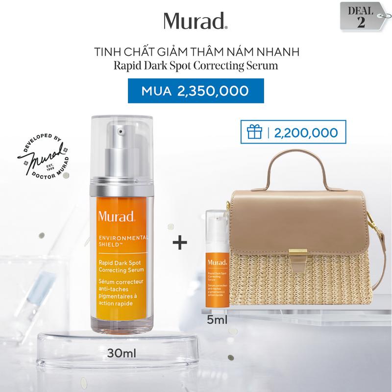 [MURAD X HANNAH OLALA] - TINH CHẤT CẢI THIỆN MỜ THÂM NÁM  - MURAD RAPID DARK SPOT CORRECTING SERUM 30ML (QUÀ TẶNG TRỊ GIÁ 2200K)