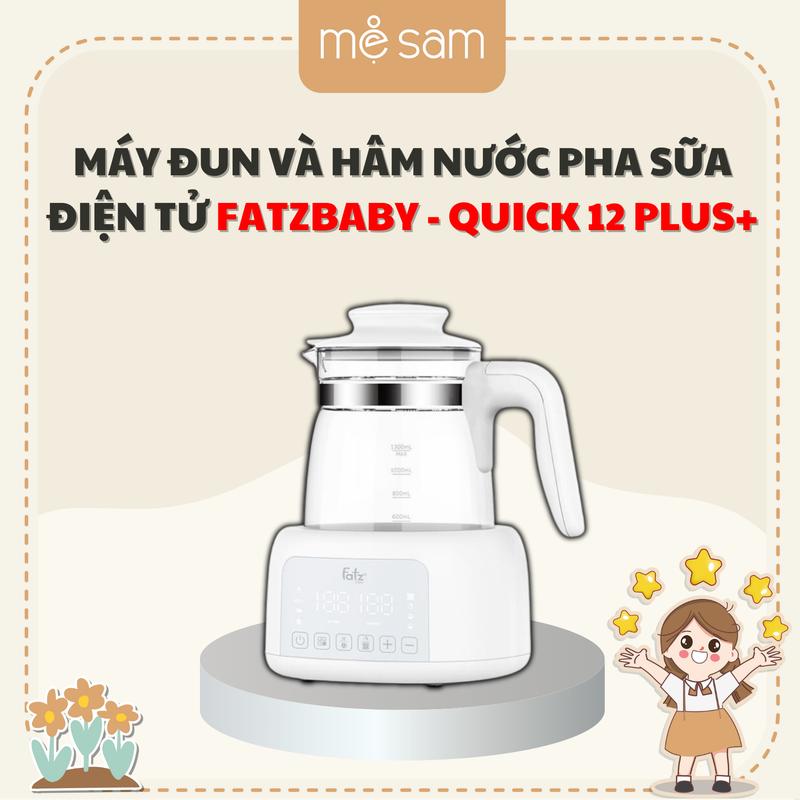 Máy Đun Và Hâm Nước Fatzbaby Pha Sữa - Quick 12 Plus+
