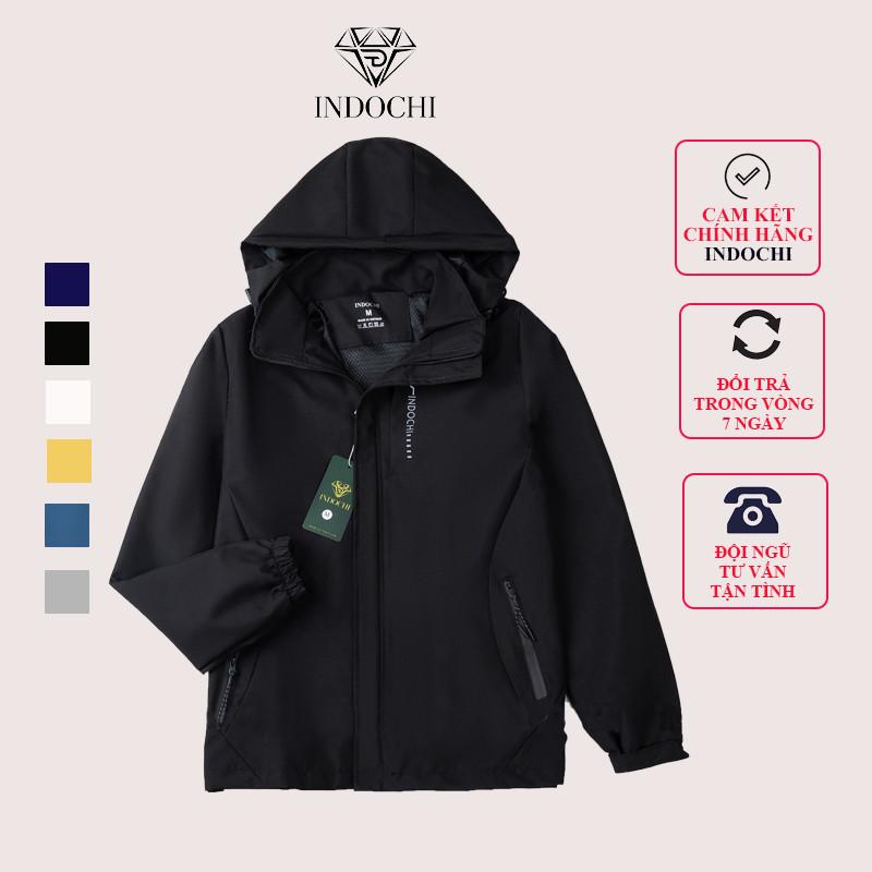 Áo khoác gió nam 2 lớp chống nước, chất gió tráng bạc, chống mưa, chống gió, ngăn tia UV Menswear Jean KG13