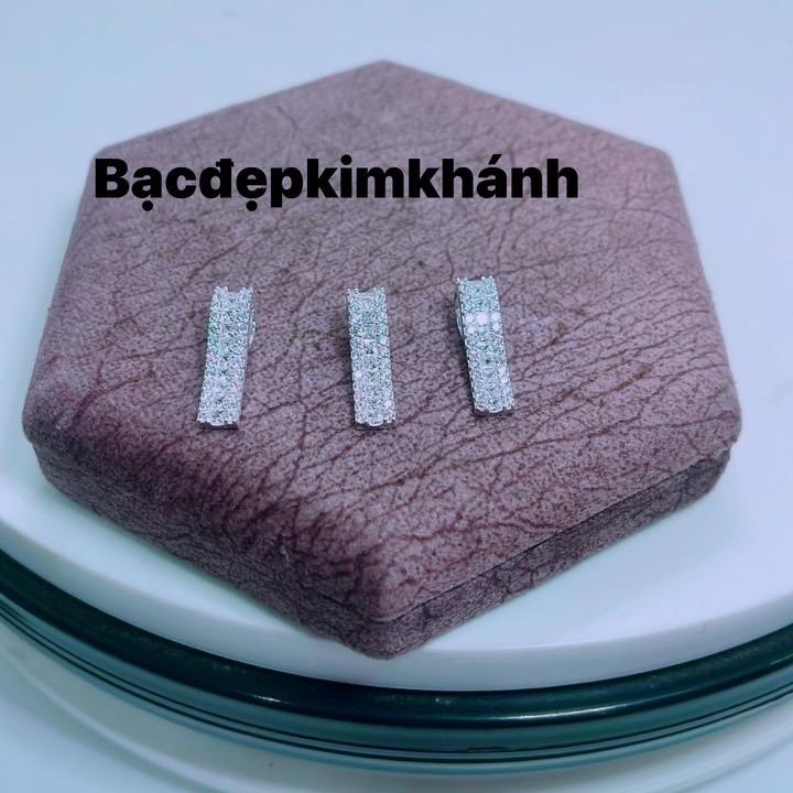Phụ Kiện: Mặt Dây Chuyền Trụ   Nữ ( women) Trang Sức Bạc Ý Xi Kim M001 1
